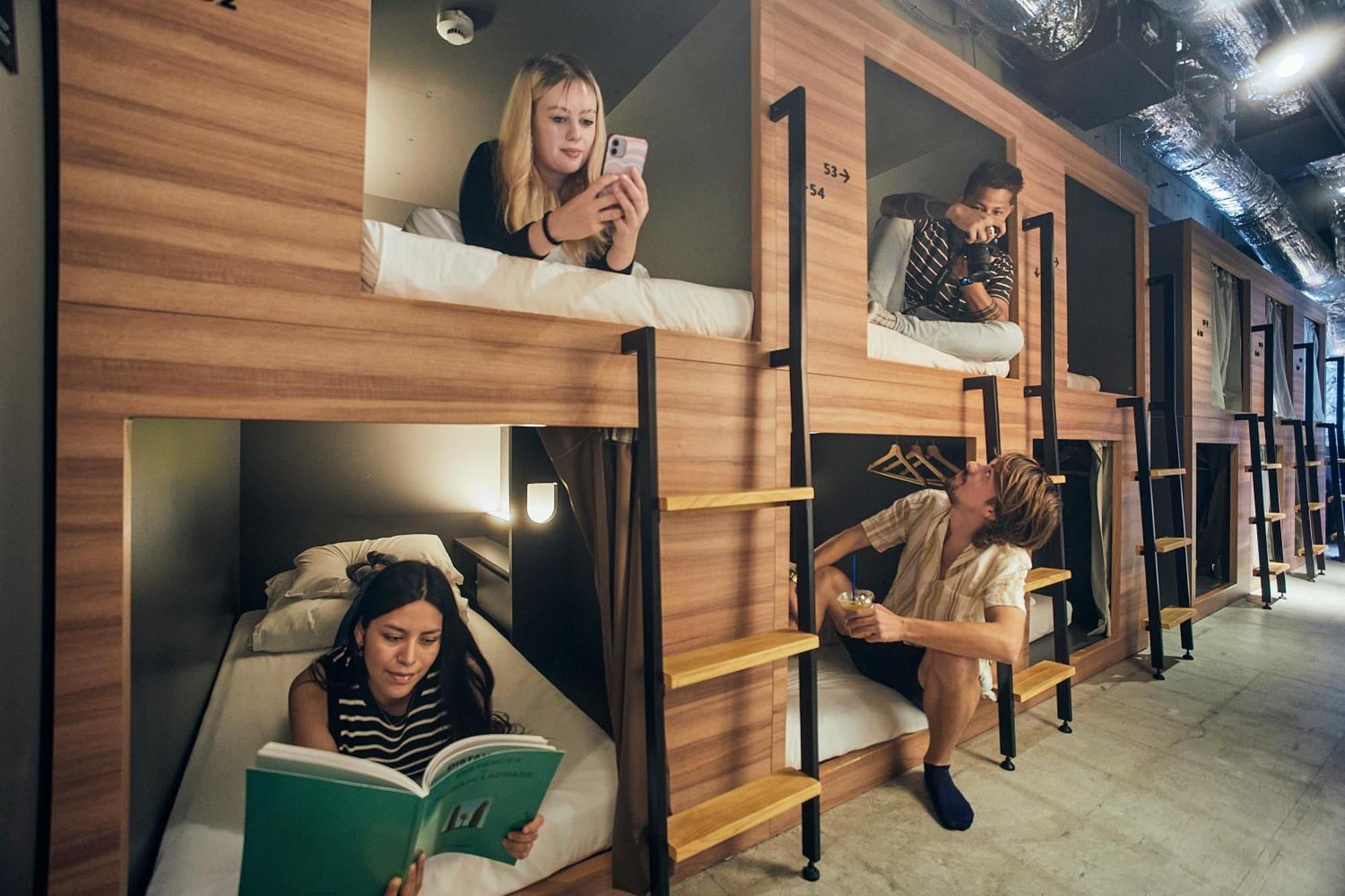 Unplan Fukuoka Hostel Fukuoka  Bagian luar foto